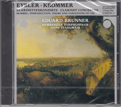 KROMMER, HUMMEL, EYBEL - KLARINETTENKONZERTE  CD