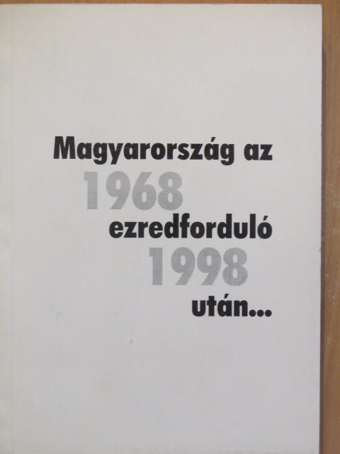 Agócs József - Magyarország az ezredforduló után... [antikvár]