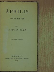 Gárdonyi Géza - Április [antikvár]