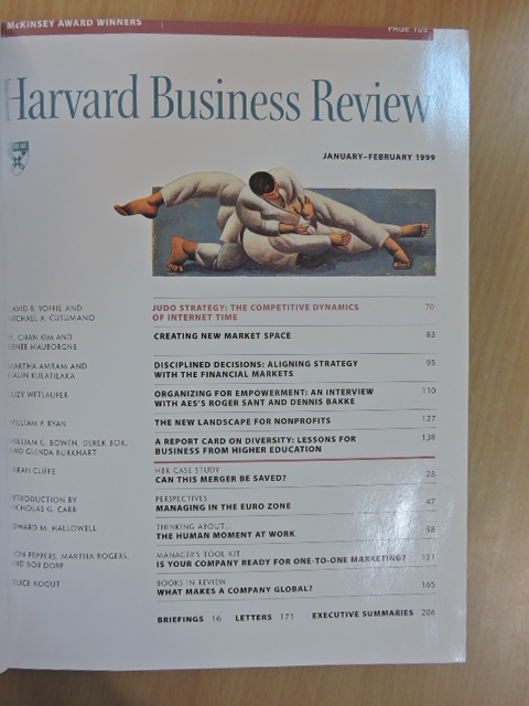 Chan Kim - Harvard Business Review January-December 1999. [antikvár]