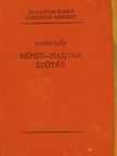 Halász Előd - Német-magyar szótár [antikvár]