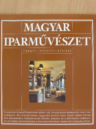 Bánáti János - Magyar Iparművészet 1994/2. [antikvár]