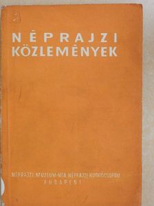 Néprajzi közlemények XI. 3-4. [antikvár]