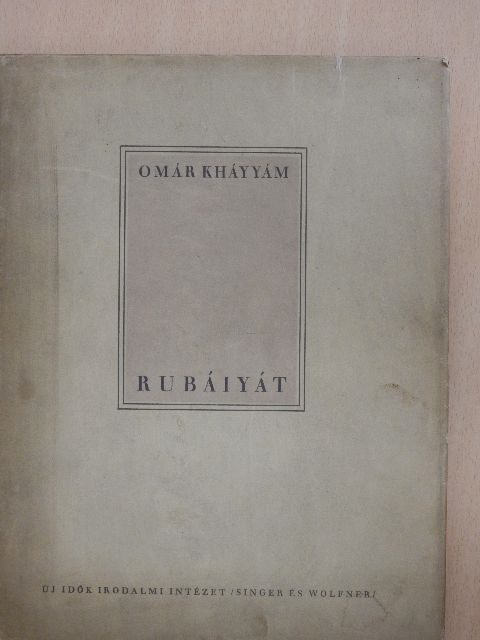 Rubáiyát [antikvár]