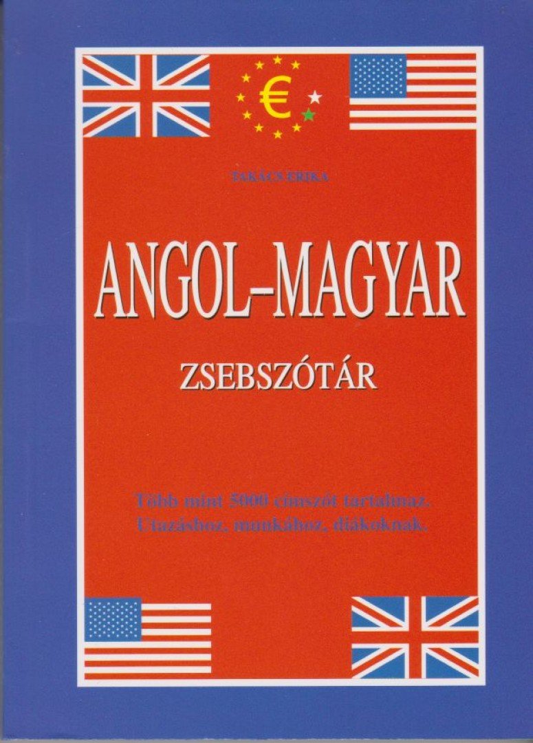 TAKÁCS ERIKA - Angol-magyar - Magyar-angol zsebszótár [antikvár]