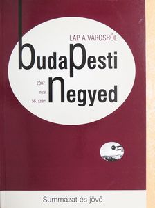 Buza Péter - Budapesti negyed 2007. nyár [antikvár]