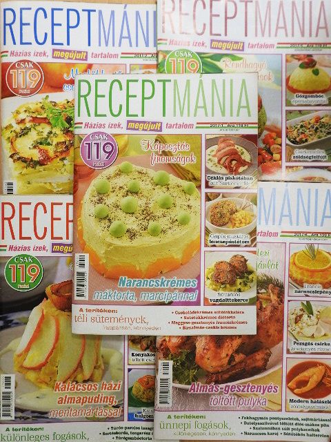 Receptmánia 2017. (nem teljes évfolyam) [antikvár]