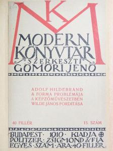 Adolf Hildebrand - A forma problémája a képzőművészetben [antikvár]