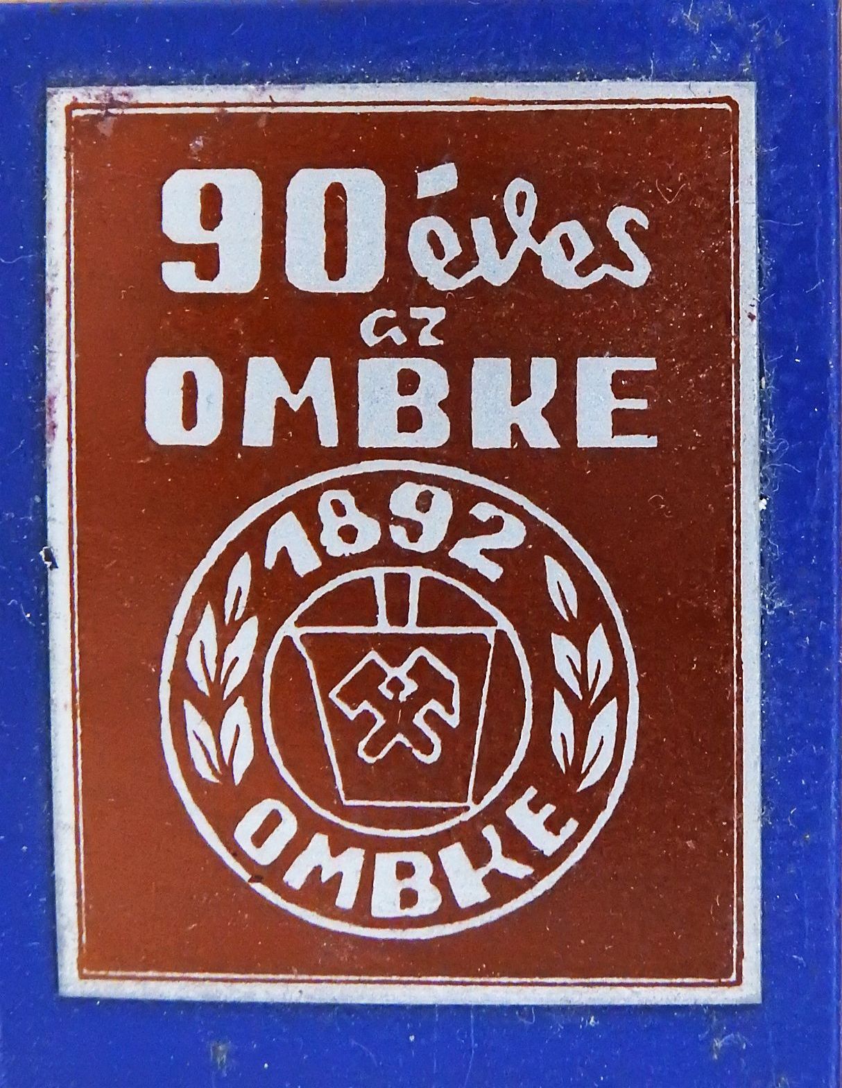 Soltész István - 90 éves az OMBKE (minikönyv) - Plakettel [antikvár]