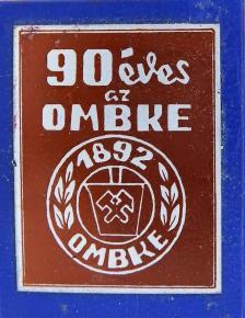Soltész István - 90 éves az OMBKE (minikönyv) - Plakettel [antikvár]