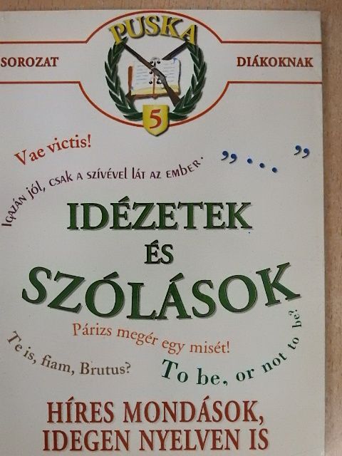 Idézetek és szólások [antikvár]