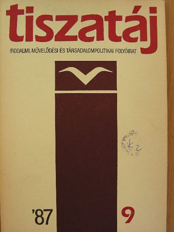 Agárdi Péter - Tiszatáj 1987. szeptember [antikvár]