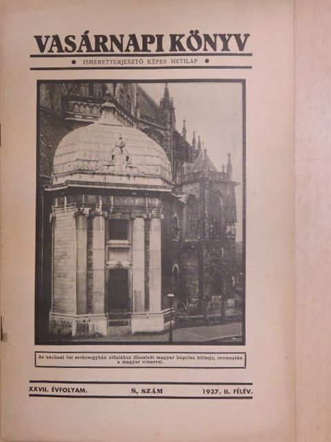 Vasárnapi Könyv 1937. II/8. [antikvár]