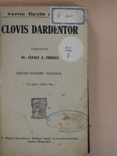 Verne Gyula - Clovis Dardentor [antikvár]