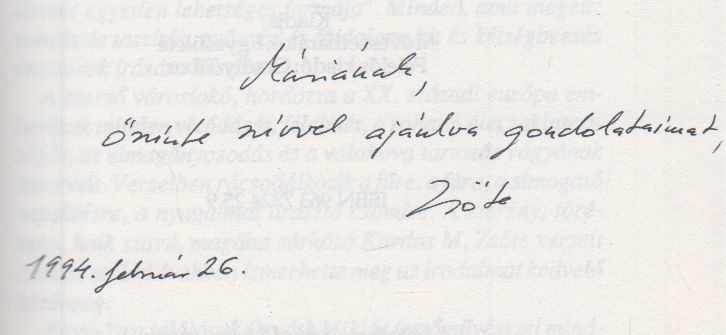 Kardos M. Zsöte - Álomrabló (dedikált) [antikvár]