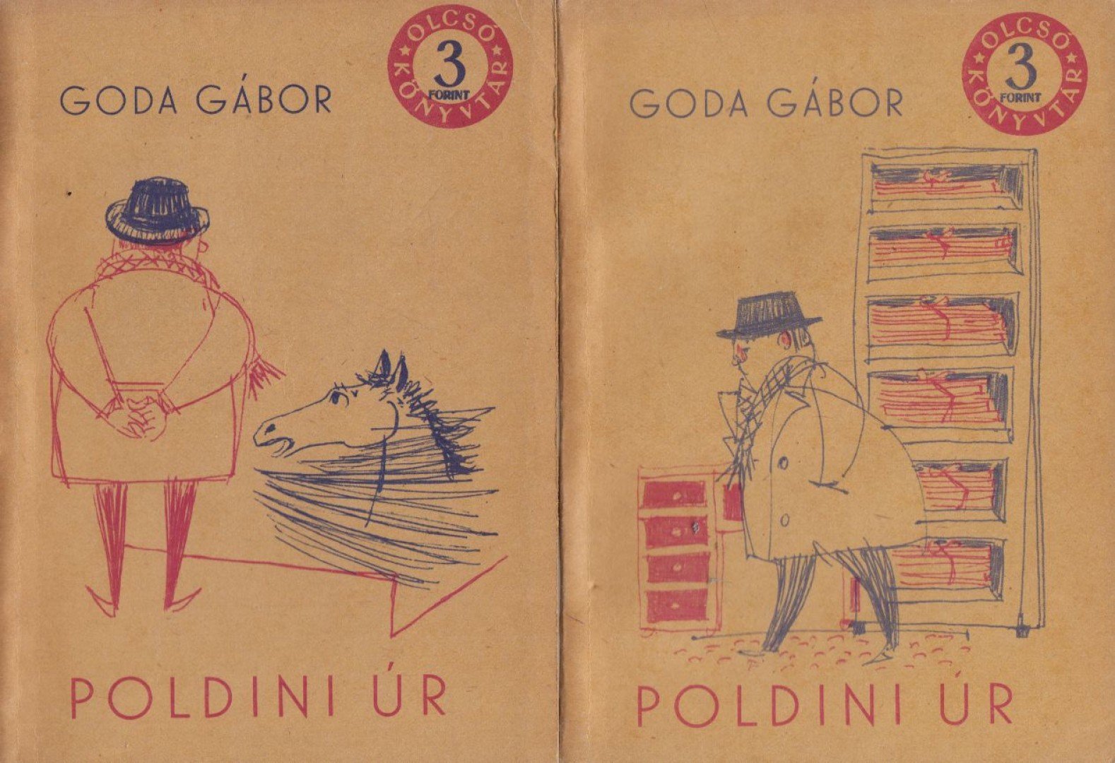GODA GÁBOR - Poldini úr I-II. kötet [antikvár]