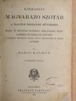 Babos Kálmán - Közhasznu magyarázó szótár [antikvár]