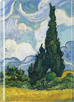 Flame Tree A6 notesz v. Gogh, Wheat field