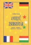 4 nyelvű zsebszótár - Angol-német-francia-magyar [antikvár]