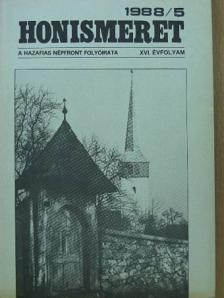 Antalóczi Lajos - Honismeret 1988/5. [antikvár]