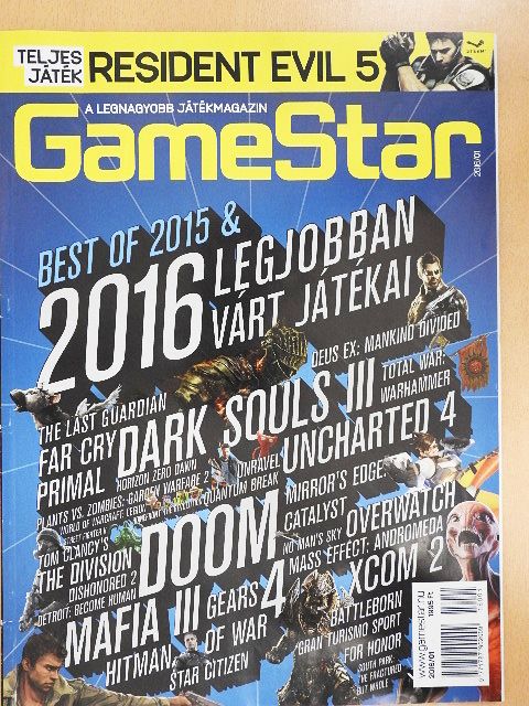 Balla Zoltán - GameStar 2016. január [antikvár]