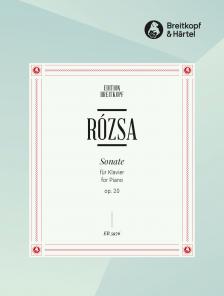 RÓZSA MIKLÓS - SONATE OP.20 FÜR KLAVIER