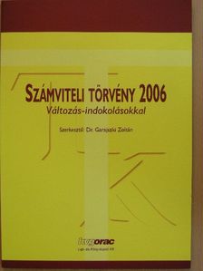 Számviteli törvény 2006 [antikvár]