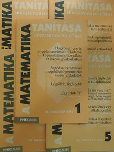Károlyi Károly - A matematika tanítása 2007/1-5. [antikvár]