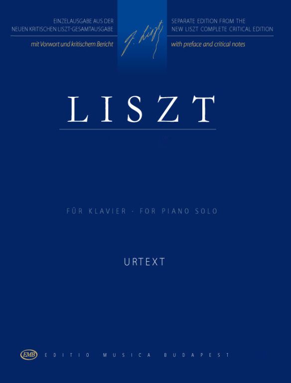 LISZT - LES JEUX D`EAUX Á LA VILLA D`ESTE FÜR KLAVIER (ANNÉES DE PÉLÉRINAGE III.)