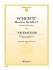 SCHUBERT,F. - WANDERS NACHTLIED II.- DER WANDERER GESANG (HOCH) UND KLAVIER ANTIKVÁR