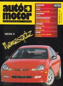 Bessenyey Krisztina, Gajdán Miklós - Autó-Motor 1999. február 23. [antikvár]
