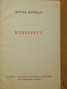 Rónay György - Keresztút [antikvár]