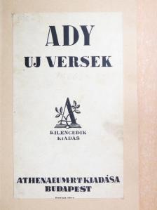 Ady Endre - Uj versek [antikvár]