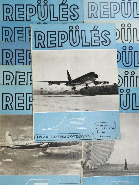 Hetés Tibor - Repülés 1961. (nem teljes évfolyam) [antikvár]