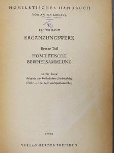 Anton Koch - Ergänzungswerk I/1 [antikvár]
