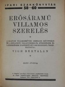 Taraba István - Erősáramú villamos szerelés/Gyengeáramú villamos szerelés [antikvár]
