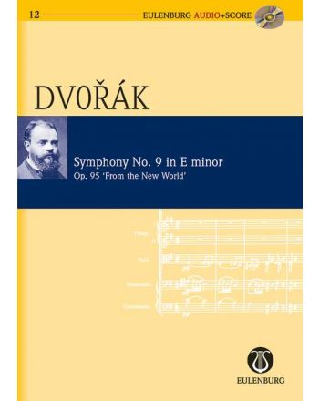 DVORAK - SYMPHONY NO.9 IN E MINOR OP.95 POCKET SCORE + CD URTEXT (KLAUS DÖGE)
