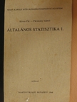 Köves Pál - Általános statisztika I. [antikvár]