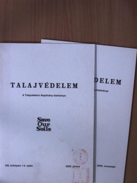 Bakacsi Zsófia - Talajvédelem 2000/1-4. [antikvár]