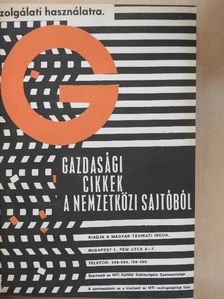 Bozsidar Dikics - Gazdasági cikkek a nemzetközi sajtóból 1970. (nem teljes évfolyam) [antikvár]