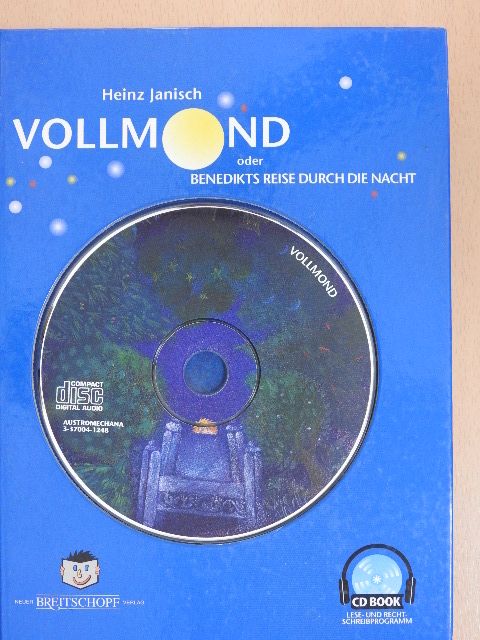 Heinz Janisch - Vollmond oder Benedikts Reise Durch Die Nacht - CD-vel [antikvár]