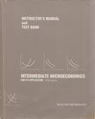 Walter Nicholson - Intermediate Microeconomics and Its Application: Instructor's Manual and Test Bank [antikvár]