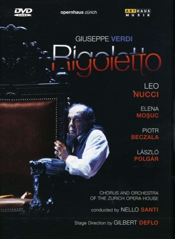 Verdi - RIGOLETTO DVD SANTI, NUCCI, MOSUC, BECZALA, POLGÁR LÁSZLÓ