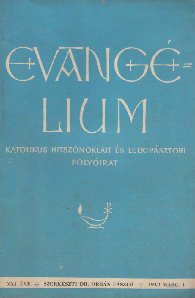 Orbán László - Evangélium 1942. március 1. [antikvár]