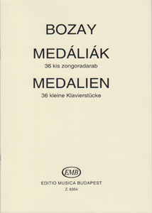 BOZAY ATTILA - MEDÁLIÁK, 36 KIS ZONGORADARAB
