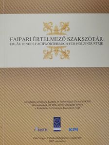 Dr. Csupor Károly - Faipari értelmező szakszótár [antikvár]