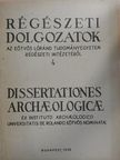 Bándi Gábor - Régészeti dolgozatok 4. [antikvár]