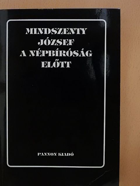 Dr. Varga László - Mindszenty József a népbíróság előtt [antikvár]