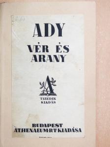 Ady Endre - Vér és arany [antikvár]