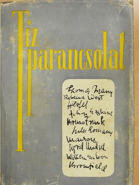 André Maurois - Tíz parancsolat [antikvár]
